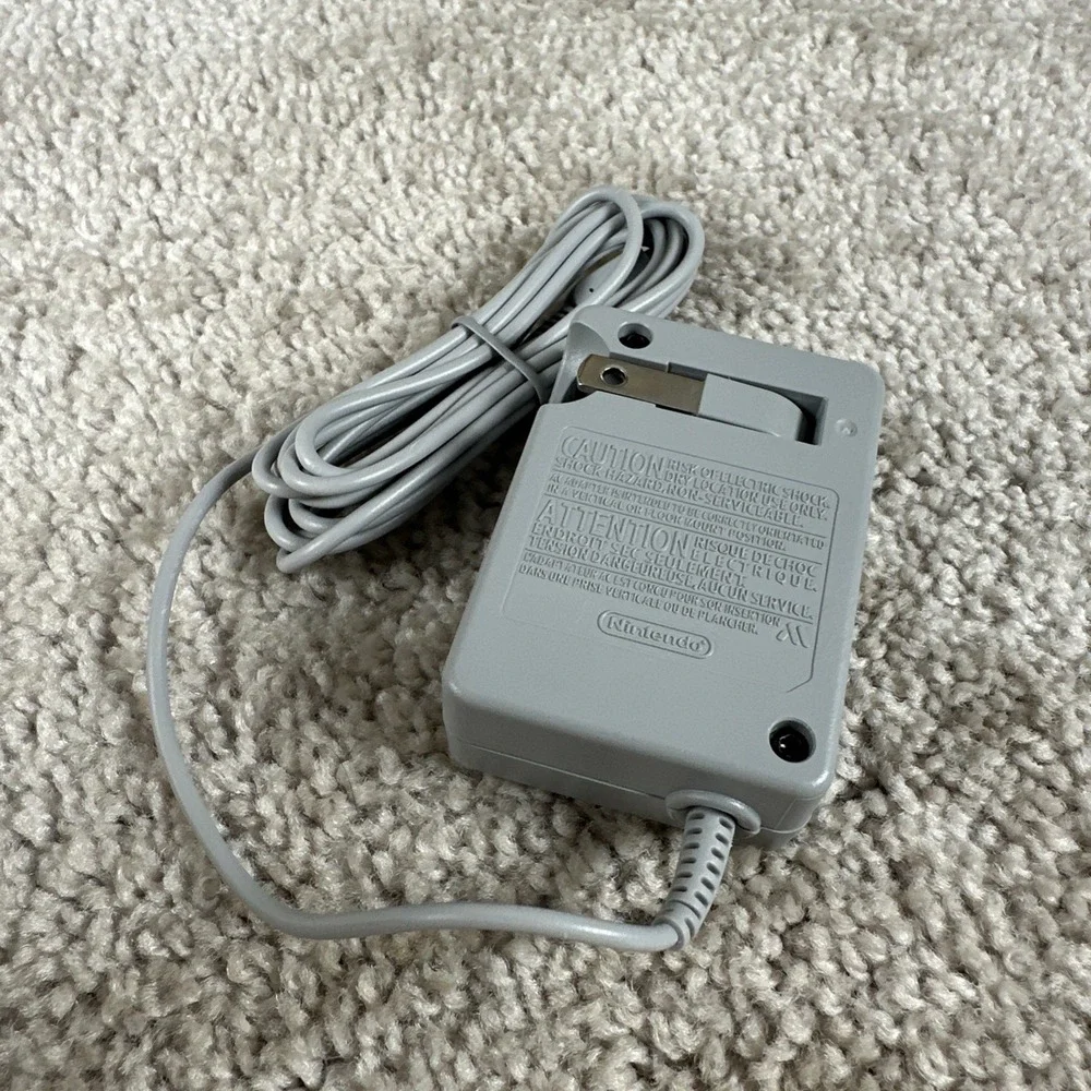 Official Nintendo AC Adapter WAP-002 OEM Charger 3DS XL 2DS DSi Power Supply